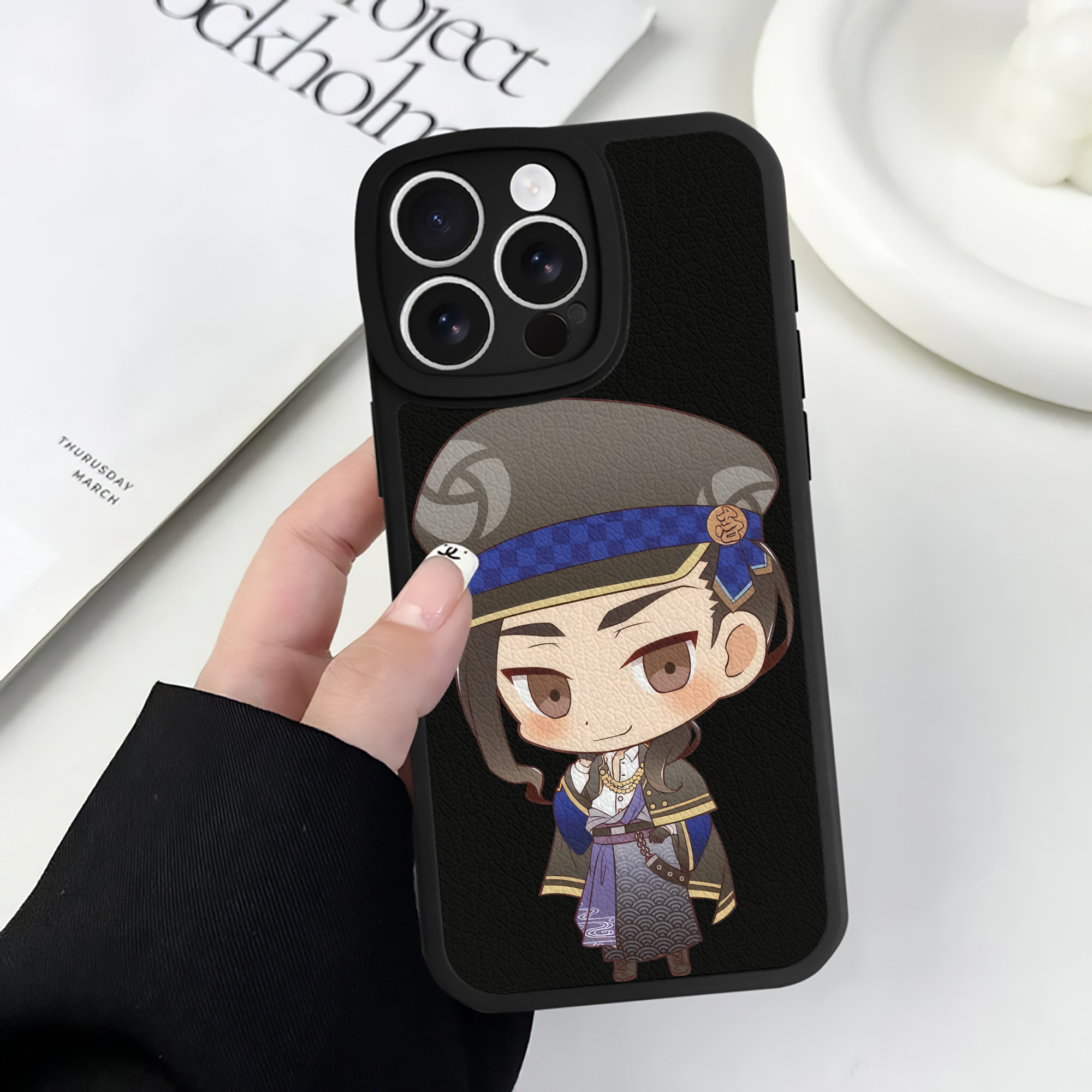 （画像用） 東京リベンジャーズ Tokyo Revengers 【iPhone 16シリーズ対応】シリコンスマホケース（レザー調） 材質：シリコン
